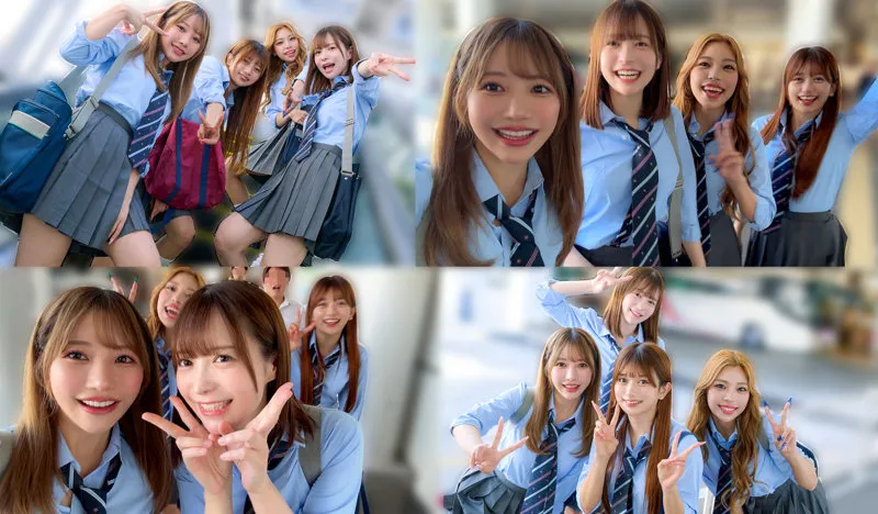 deaa026｜電影シロウト-青春-｜りお＆ひなた＆かりん＆ゆい【北岡果林・天馬ゆい・柚木ひなた・流川莉央】