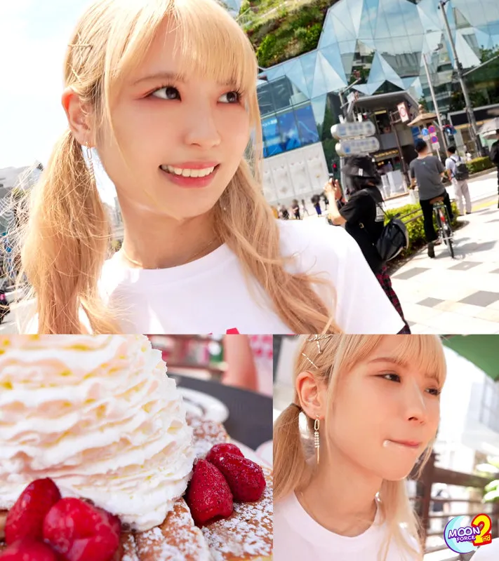 【希咲那奈】ツインテールの金髪ギャルのハメ撮りSEXがエロい