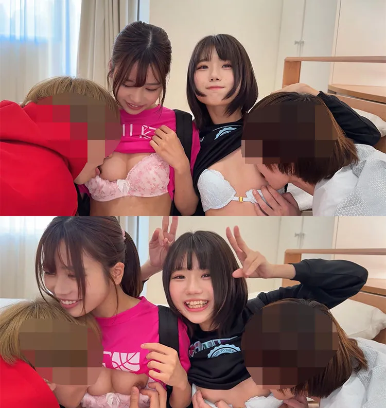 【前田美波・市川りく】バスケ部女子のノリノリ中出しSEXがエロすぎる