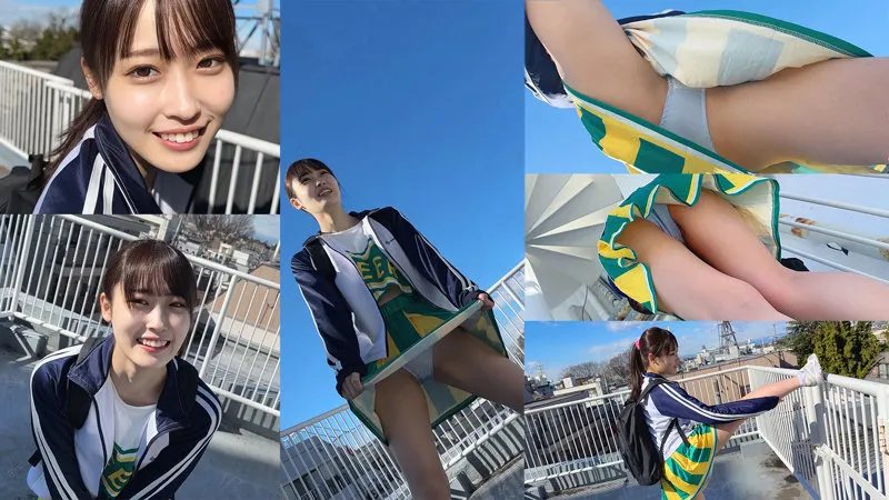 【天然美月】チア部のポニテ美少女の汗だく中出しセックスがエロすぎる