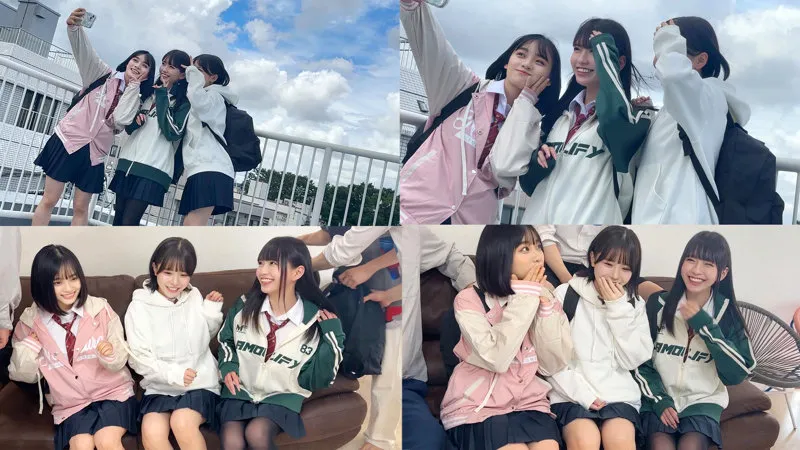 仲良し女子グループと制服オフパコ乱交セックスがエロすぎる