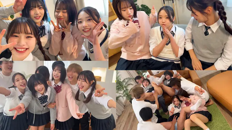 えま＆いつは＆ゆみ＆いと（素人ムクムク-W-/smuw060）出演のAV女優の名前は？